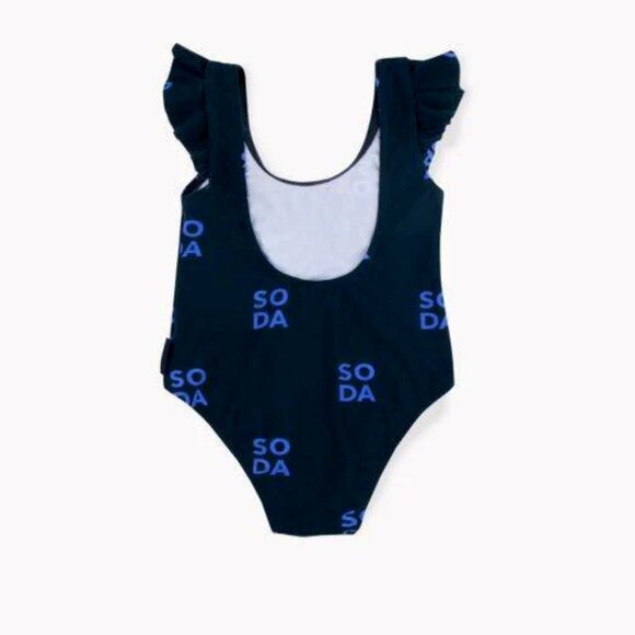 Tinycottons Swim Suit Toddler Girls One Piece 'SODA' Swimsuit - Picture 2 of 2